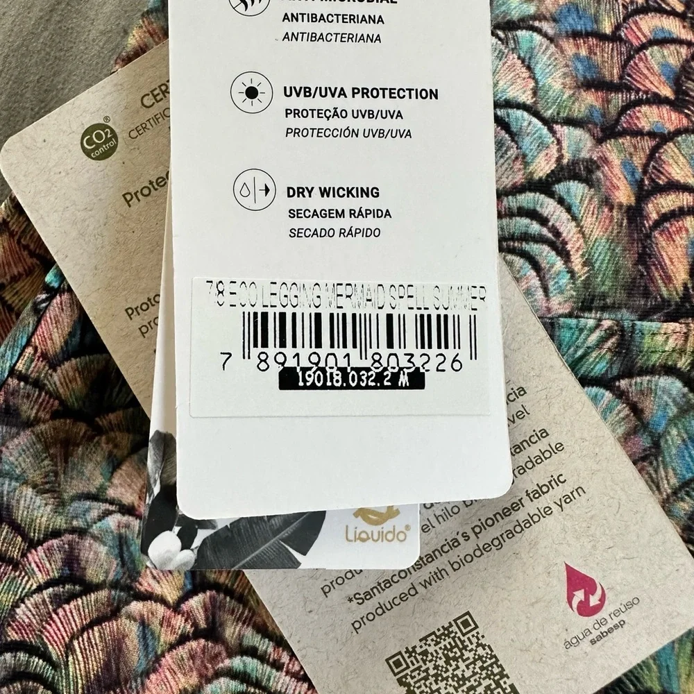 LIQUIDO ACTIVE MERMAID SPELL LEGGINGS. - Picture 8 of 11